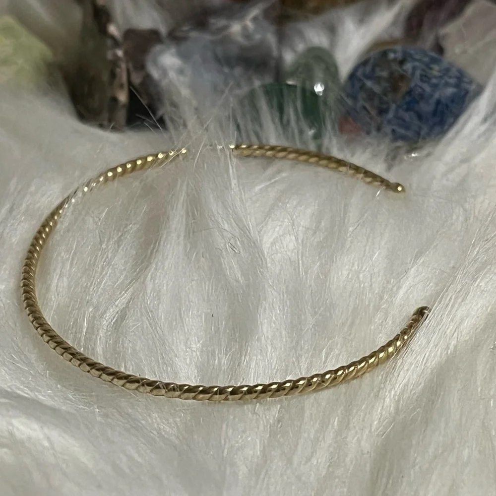 Gold Over Sterling 1GZM Bracelet
